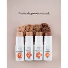 Protetor Solar Stick com Cor FPS 70 Odorata Summer Day 7,5g Todos os Tipos de Pele