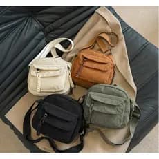 Bolsa Feminina Veludo Tiracolo Mensageiro