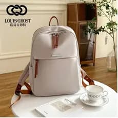 Mochila Feminina Impermeável Grande Espaçosa Viagem Trabalho resistente