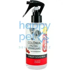 Colônia Pet Frutas Vermelhas Profissional Para Cachorros - Sanol Dog 250ml