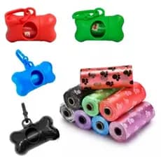 Porta Saquinho Coletor de Higiênico para Pets