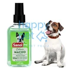 Colônia Pet Macho Sanol Dog Marine Green Colônia Para Cães 120ml