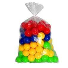 Kit de 100 Bolinhas Coloridas para Piscina - Brinquedo Pet e Diversão para Toda a Família
