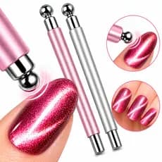 Caneta Ímã Forte Olho de Gato 3D para Esmalte Gel Magnetizador Profissional Unhas