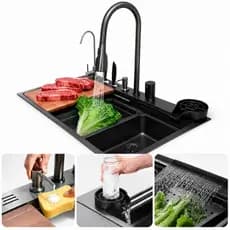 Cuba Gourmet Cozinha Aço Inox Multifuncional Luxo Texturizada Premium