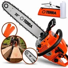 Motosserra 52cc Terra MT-520 Gasolina 18” 20” + Correntes