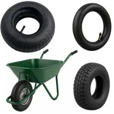 Pneu 3.25-8 Câmara de Ar Aro 8 Reforçado 4 Lonas Para Cortador de Grama e Carrinho de Mão Qualidade