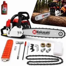 Motosserra 78cc Motor 2 Tempos 3,5HP Ideal Para Trabalhos Pesados + Oleo