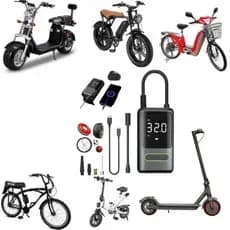 Bomba De Ar Compressor 150psi+ Power bank 2000mha Do Carro Moto Bike Elétrica