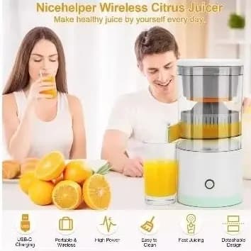 Espremedor Portátil de Frutas 500ml - Praticidade e Sucos Frescos em Qualquer Lugar