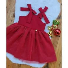 vestido vermelho amarrar
