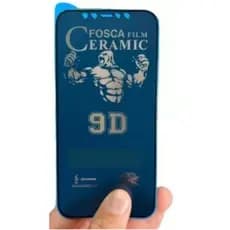 Película Gel 9D Privacidade Fosca Para iPhone 11 ao 14 15 16 17 Pro Max