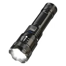 Lanterna Super Potente Tática Recarregável Onex – LED P50, 1200 Lúmens, Zoom, USB, IP65