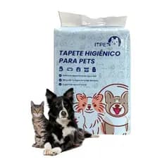 Tapete Higienico Super Absorvente Para Pets 40und (60x60) Gato Cachorro