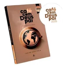 Devocional Café Com Deus Pai | Porções Diárias De Paz Junior Rostirola Edição 2025 Com Marca Páginas