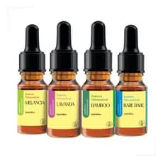 Kit 4 X Essência Hidrossolúvel Concentrada Umidificador 10ml