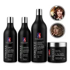Super Kit Enroulé Tradicional com Ativador Teia  - 4 Passos Alpha Hall