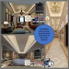 Módulo Smart Home Wi-fi - Módulo Interruptor Inteligente Tuya WiFi - Módulo Inteligente