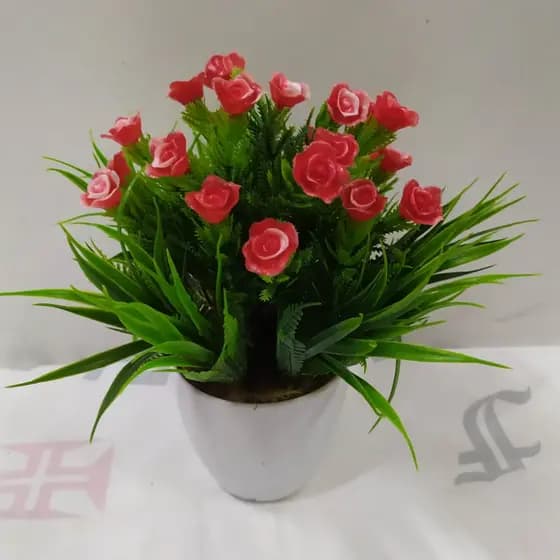 Vaso De Flore Artificiais Decorativas 20cm Enfeite Decoracao