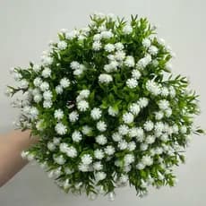 Kit com 10/15/20 unidades Matinho com Flores Artificial