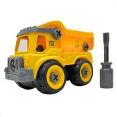 Caminhão Monta e Desmonta Com Chave Construção Brinquedo Infantil Menino Jr Toys