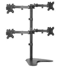 Suporte Articulado 4 Monitores 15 a 35 Polegadas com Base de Mesa V48N