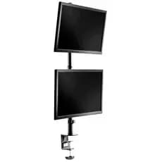 Suporte para 2 Monitores 15 a 34 Polegadas Vertical com Base V1224C