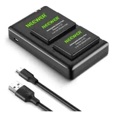 Kit de Bateria Neewer LP-E17 com Carregador USB Duplo