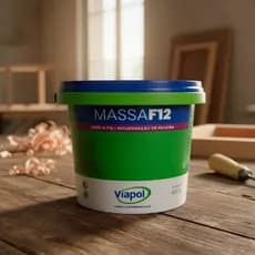 Massa F12 para calafetar 400g viapol