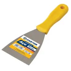 Espátula Multiuso De Aço 80mm Cabo Plástico - Castor