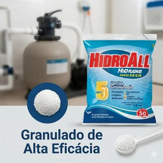 Cloro Granulado Hidroall Penta 1kg
