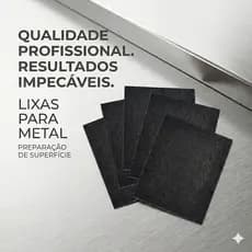 Lixa Ferro Aço Grão 36 40 50 60 80 100 120 150 180 220 240 280 320 Remove Tintas Ferrugens