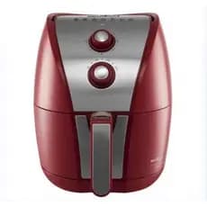 Fritadeira Air Fryer Britânia BRF11VI Inox Vermelha 4,4L