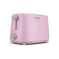 Torradeira Britânia Rosa Lançamento BTR04RS 6 níveis de Tostagem 750W