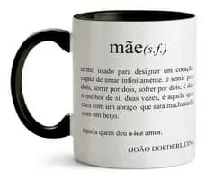 Caneca Xícara Presente Dia Das Mães Frase Significado Amor