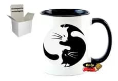 Caneca Gato Amor Por Animais Barata Gato