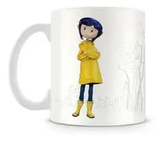 Xicara  Coraline Presente Filme Cafe