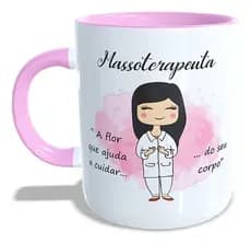 Caneca Profissão Massoterapeuta Massoterapia Presente