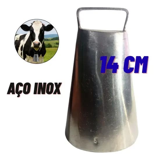 Sino Inox Cabritos Para Boi Vacas Cabras Sincerro Bode Bezerros Garrotes