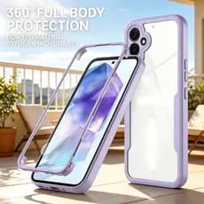 Capa 360 Completa À Prova De Choque Para Samsung Galaxy A07 A17 A37 A57 A16 A56 A26 A36 A06 A15 A25 A35 A55 A05s A05 A14