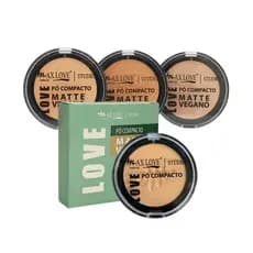 Pó compacto Max Love Matte Vegano 10g