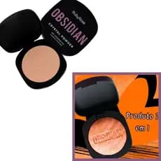 Kit Maquiagem Básica Ruby Rose com Pó e Blush
