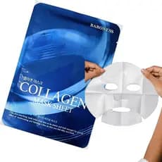 Kit 2/4/6/8 e10 Mascara Facial Colageno Coreana Marca Baroness Várias opções