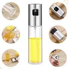 Kit 1/2/3 e 4 Spray Borrifador de Azeite Vinagre 100 ml Vidro Culinário Gastronomico Funil de abastecimento