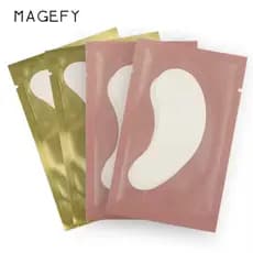 Pads Protetor Palpebras Gel Extensão Cílios 50 unidades