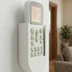 Suporte Controle Ar Condicionado Parede Adesivo Porta Controle Universal Organizador Remoto