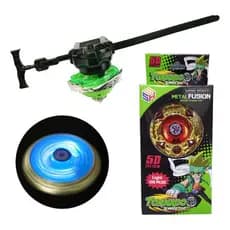 Beyblade 5D LED – Pião Tornado Speed Top com Lançador Brinquedo
