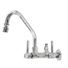 Torneira Cozinha Parede Bica Movel Com Arejador Articulado e Saida Para Purificador 1/4 6,4 mm abs