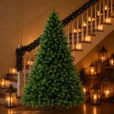 Árvore Natal Pinheiro Luxo1,80m 850 Galhos Tradicional Cheia