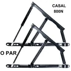 Amortecedor e Articulação Para Cama Box Baú Casal 800N (Par)